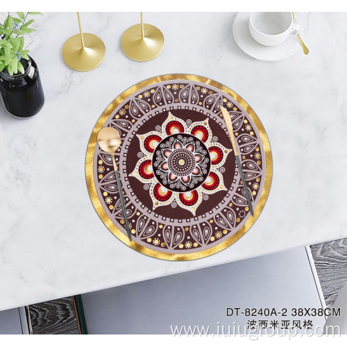 New Design Pattern Round Placemats